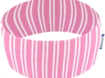 Stretch jersey headband  rayé rose