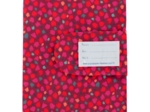 Health book cover pompons cerise