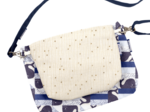 Coton clutch bag baleino bleu