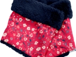 Children fur scarf snood hanami