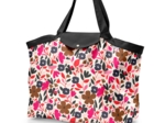 Tote bag with a zip champ floral