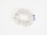 Mini Scrunchie starry white english embroidery 