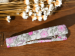 Croco Fabric Hair Clip serenade fluo