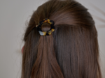  Small Flower Hair Clip leopard