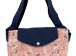 Tote bag with a zip oiseau bandana
