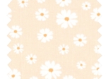 Cotton fabric ex2504 pink powder daisies