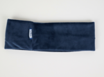 Stretch jersey headband  blue denim velvet