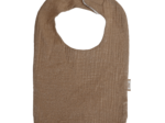 Bib - Baby size gaze pailletée camel