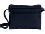 Base of satchel bag navy blue