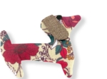 Basset hound hair clip poppy