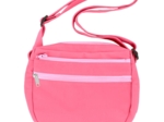 Base of small saddle bag pink - light cotton canvas