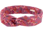 Wire headband retro badiane framboise