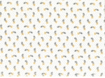 Coupon tissu 50 cm flowers field ex1054