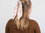 Short tail scrunchie reveil printanier