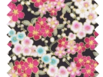 Cotton fabric ex2616 kyoto flower