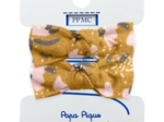 Small elastic bows gypso ocre