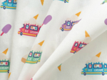 Cotton fabric ex2501 ice cream truck