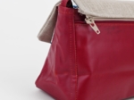 Base of shoulder bag burgundy