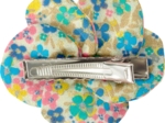 Flower petal hair slide small  pâquerette vintage