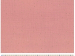 Cotton Fabric ex2268 gaze pois or rose foncé