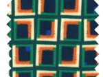 35cm coated fabric coupon carré d'art