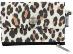 zipper pouch card purse leopard