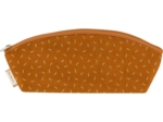 Pencil case caramel golden straw