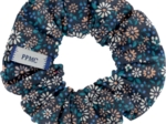 Small scrunchie paquerette marine