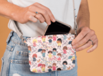 Tiny coton clutch bag petites filles pop