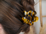 Large Flower Hair Clip leopard