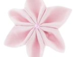 Star flower 4 hairslide light pink