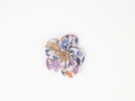 Mini Flower petal hair slide comptine enchantée rose