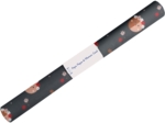 Coupon tissu enduit de 35cm  ex2250 lunes fleuries