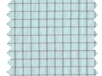 Cotton fabric ex2528 two-tone blue-grey checks