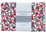 1 m fabric coupon prairie fleurie