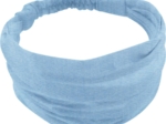 Headscarf headband- Baby size oxford blue