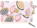 zipper pouch card purse coquillages et crustacés