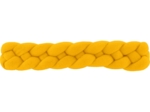 Plait hair slide yellow ochre