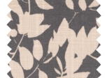 Coated fabric ex2582 anthracite ink foliage
