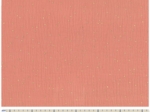 1 m fabric coupon gaze pois or rose blush
