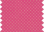 Cotton veil fabric fuchsia gold star