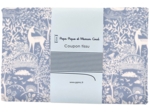1 m fabric coupon toile de biche