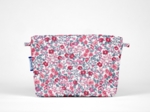 Tiny coton clutch bag rose grenadine