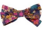 Ribbon bow hair slide hippie fleurie
