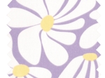 Cotton fabric ex2637 pop purple flower