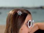 Star flower hairclip mille et une fleurs