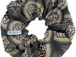Scrunchie forêt de plumes