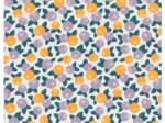 Coupon tissu 50 cm ex2303 citrus pop lilac
