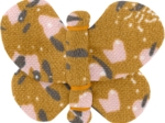 Butterfly hair clip gypso ocre