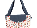 Tote bag with a zip reveil printanier